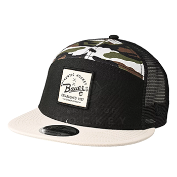 Bauer New Era 9Fifty Cap Patch Camouflage Senior One Size