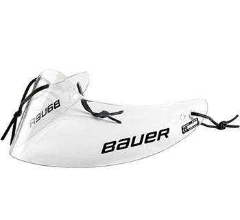 Bauer Profile Lexan Throat Protector Senior Kehlkopfschutz