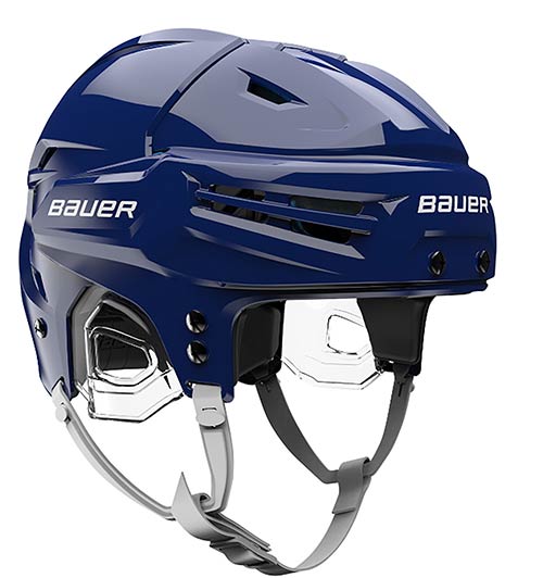 Bauer Re-Akt 65 Eishockey Helm Senior Blau